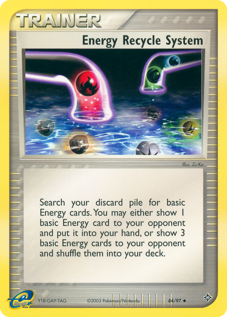 Energy Recycle System - Dragon SET-84