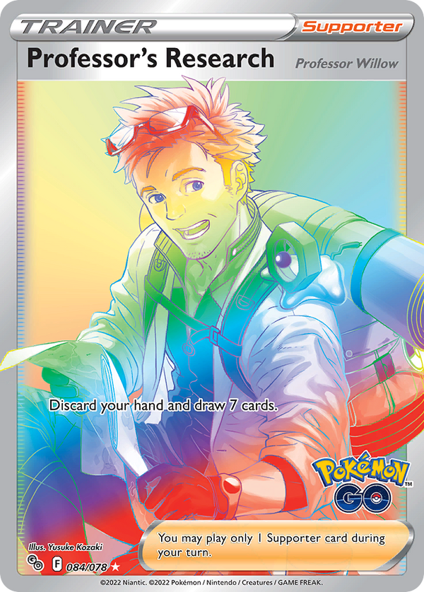 Professor's Research - Pokemon GO SET-84