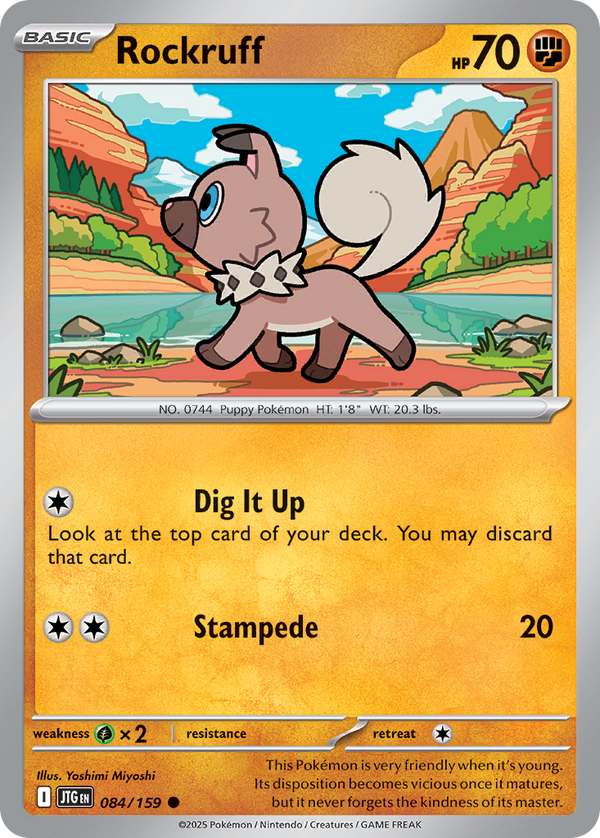 Rockruff - Journey Together SET-84