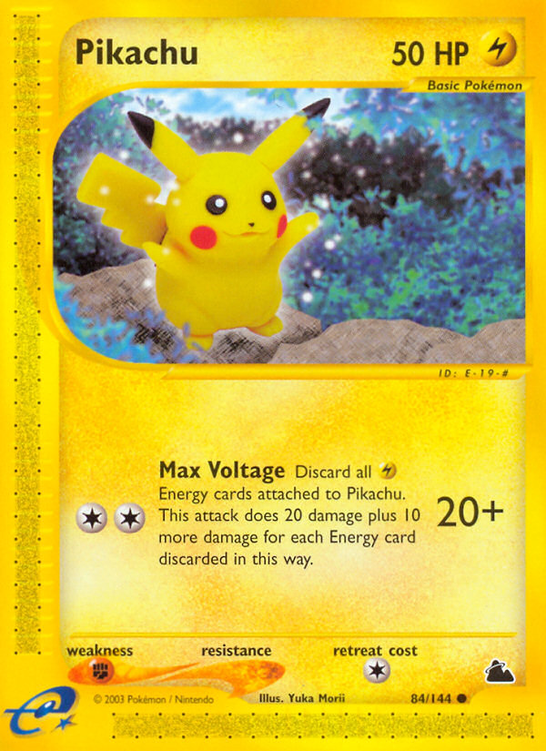 Pikachu - Skyridge SET-84