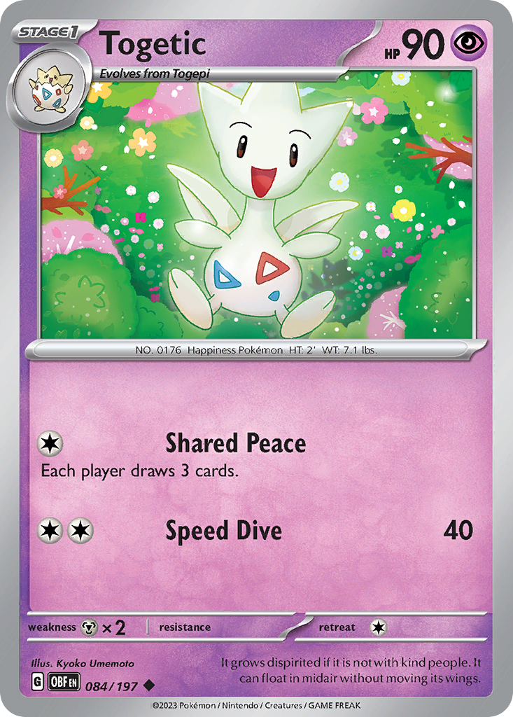 Togetic - Obsidian Flames SET-84