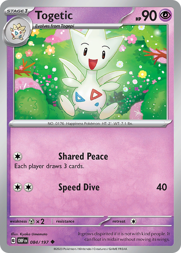 Togetic - Obsidian Flames SET-84