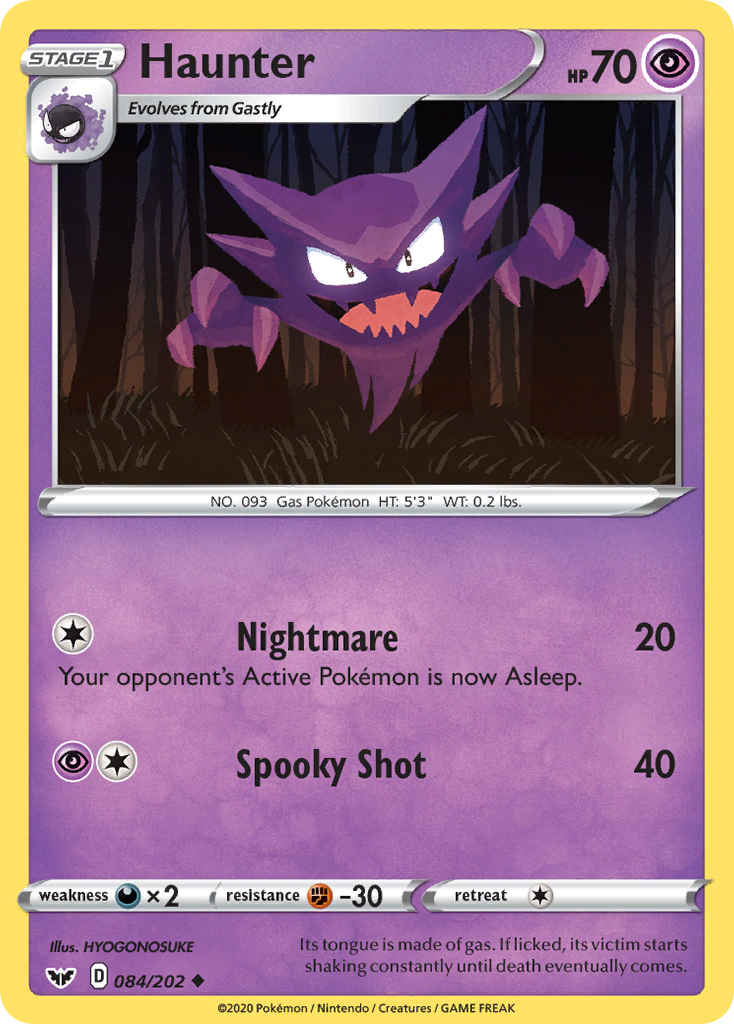 Haunter - Sword & Shield SET-84