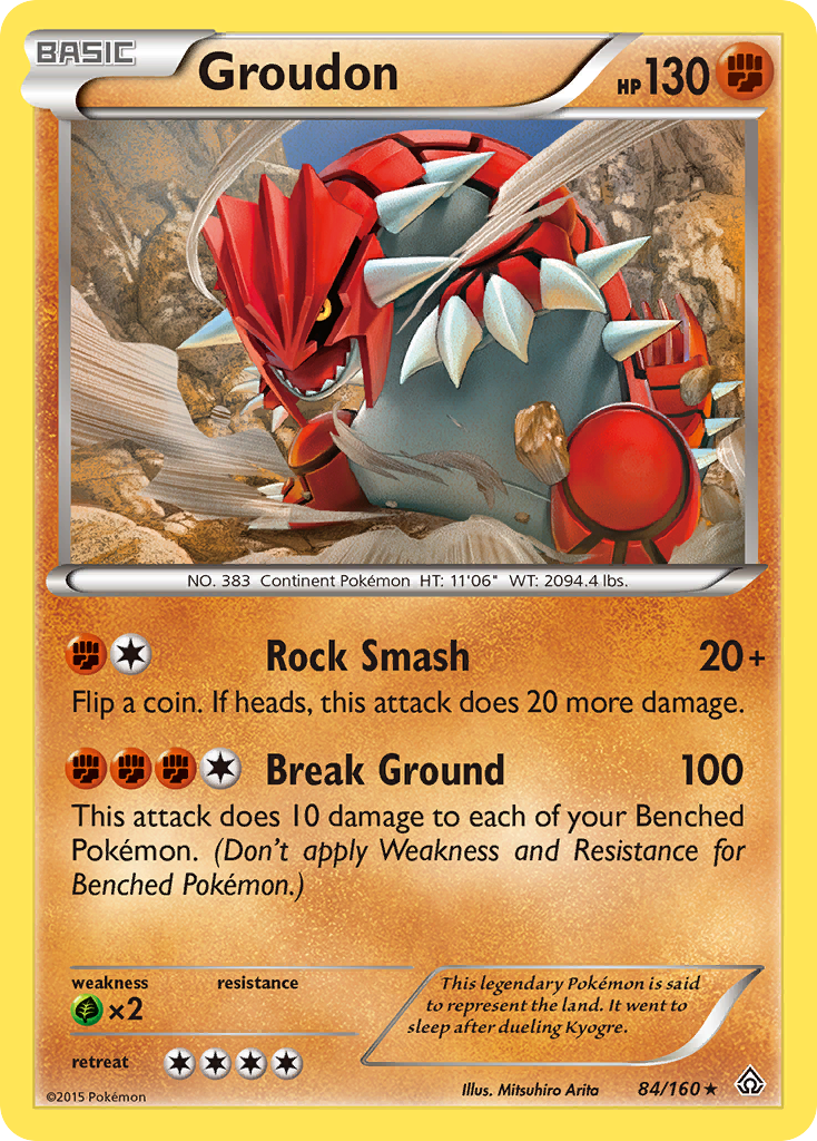 Groudon - Primal Clash SET-84