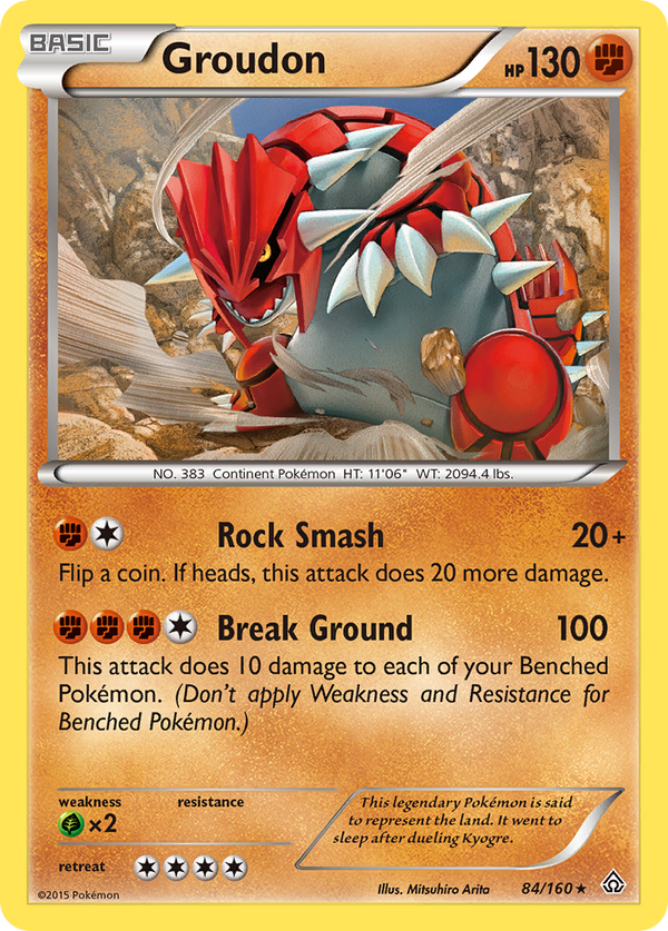Groudon - Primal Clash SET-84