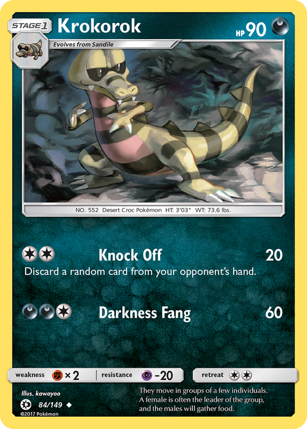 Krokorok - Sun & Moon SET-84