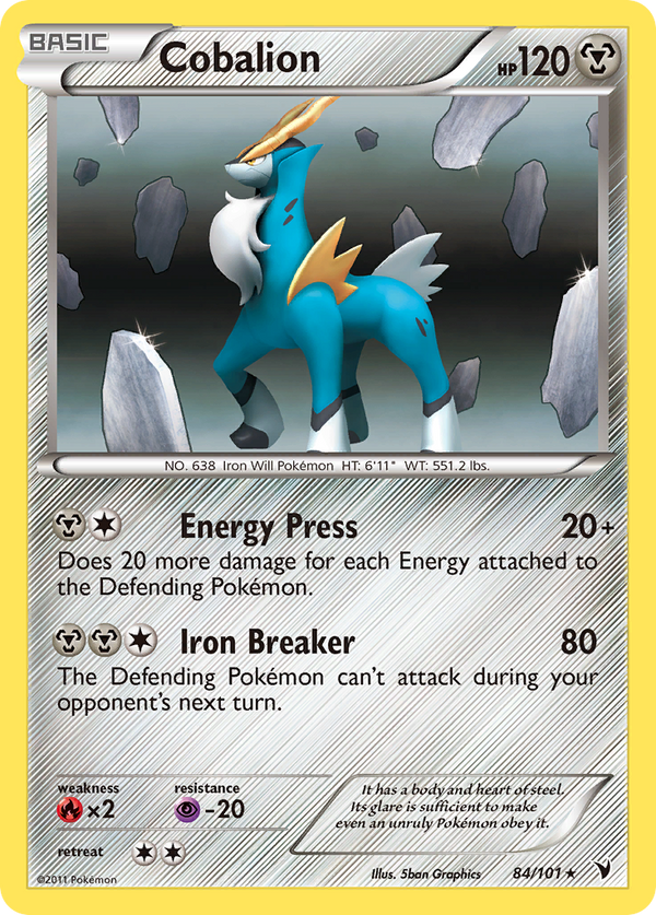 Cobalion - Noble Victories SET-84