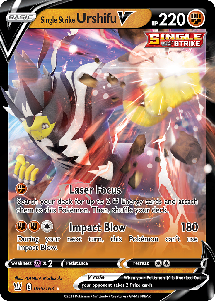 Single Strike Urshifu V - Battle Styles SET-85