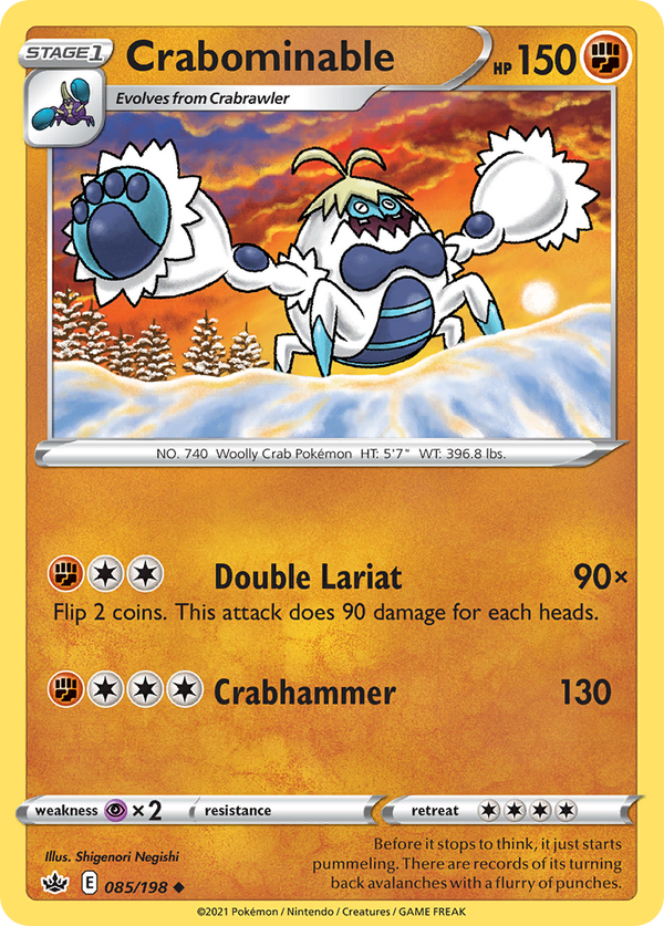 Crabominable - Chilling Reign SET-85