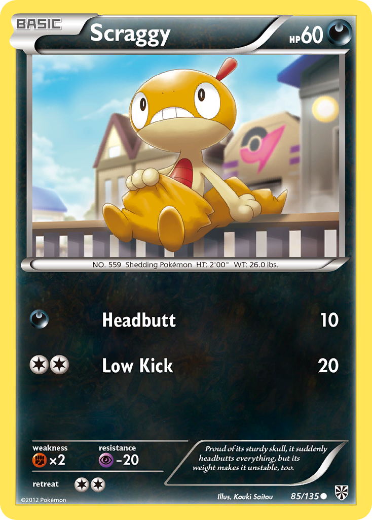 Scraggy - Plasma Storm SET-85