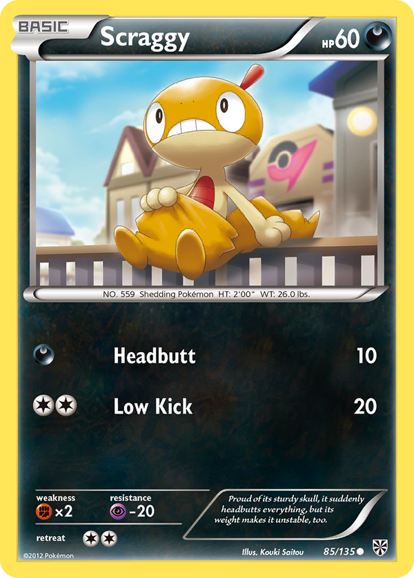 Scraggy - Plasma Storm SET-85