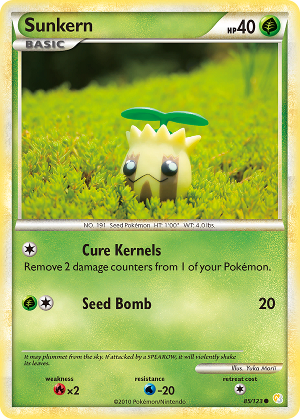 Sunkern - HeartGold & SoulSilver SET-85