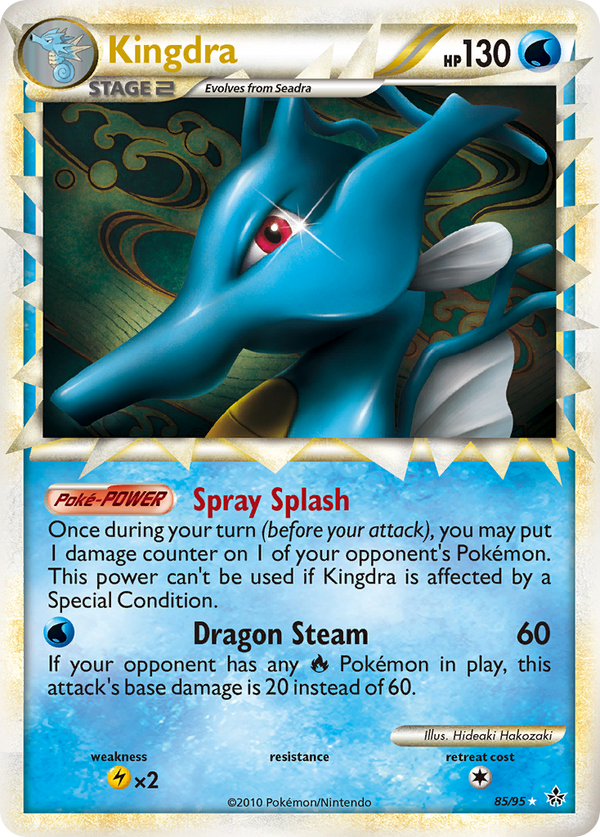 Kingdra - HS Unleashed SET-85