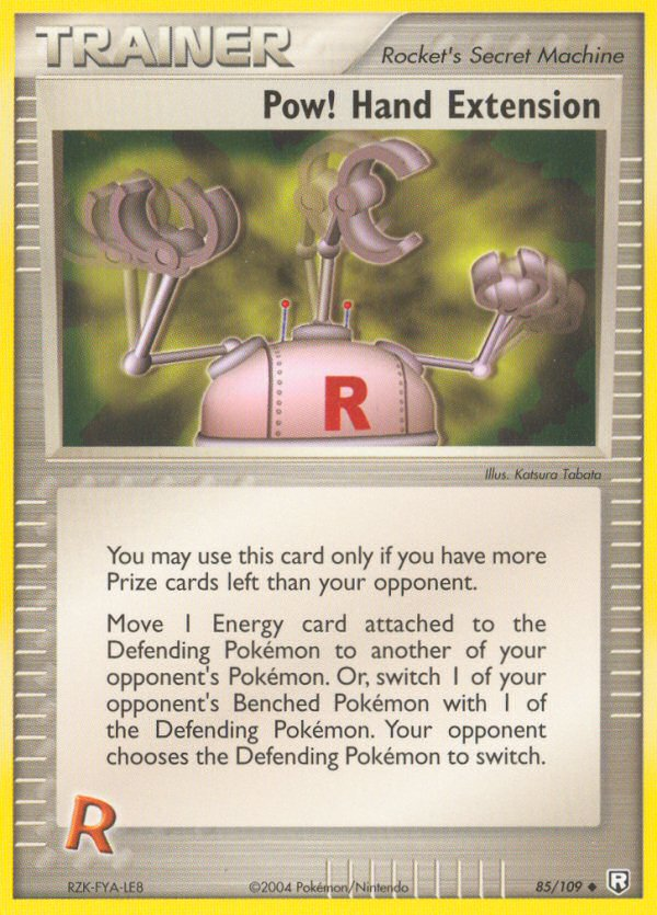 Pow! Hand Extension - Team Rocket Returns SET-85
