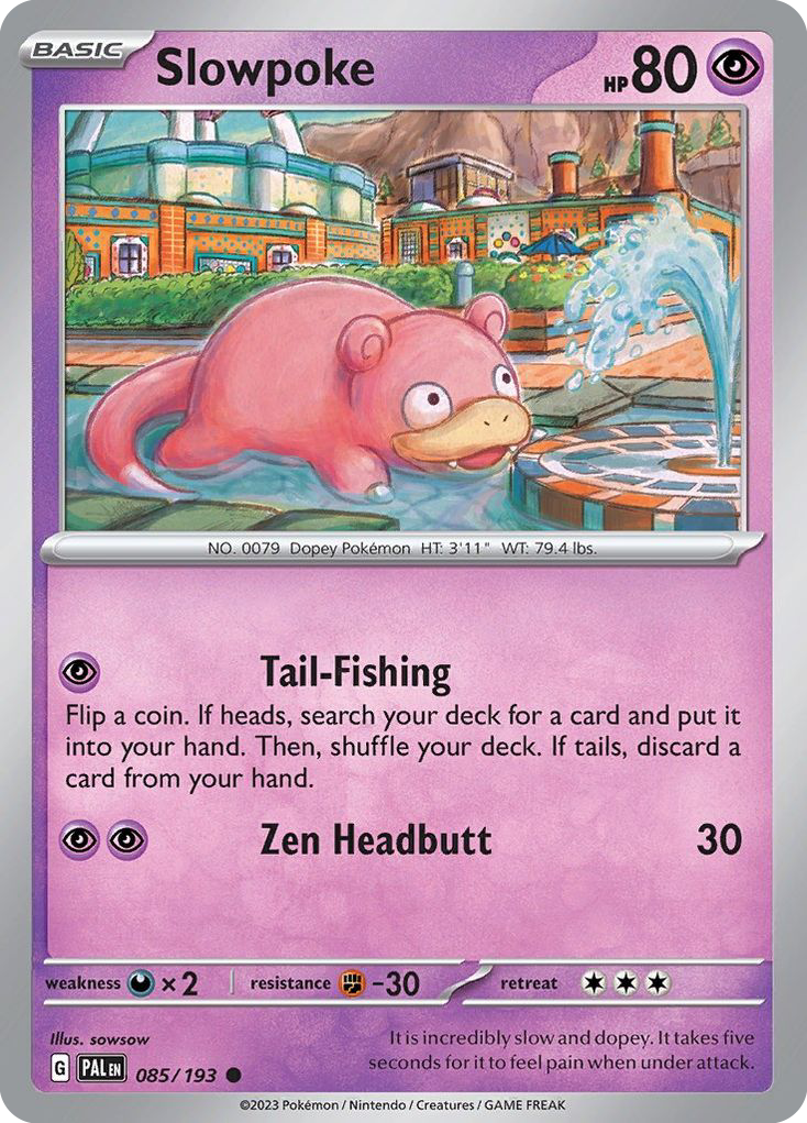 Slowpoke - Paldea Evolved SET-85