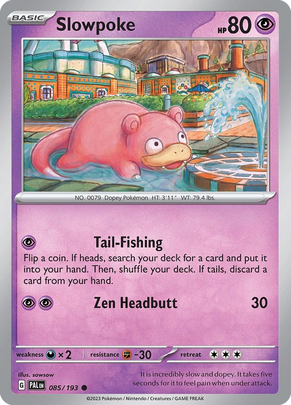 Slowpoke - Paldea Evolved SET-85