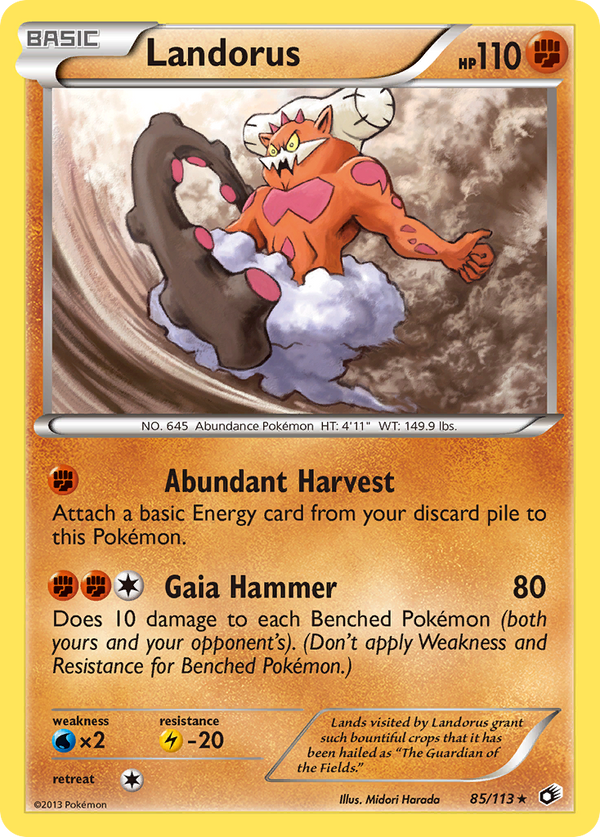 Landorus - Legendary Treasures SET-85