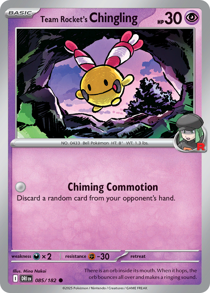 Team Rocket's Chingling - Destined Rivals SET-85
