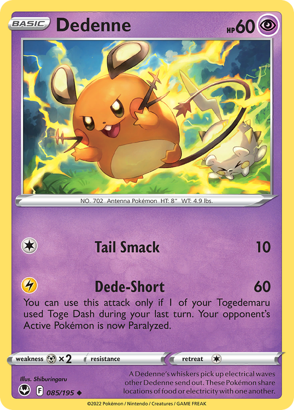 Dedenne - Silver Tempest SET-85
