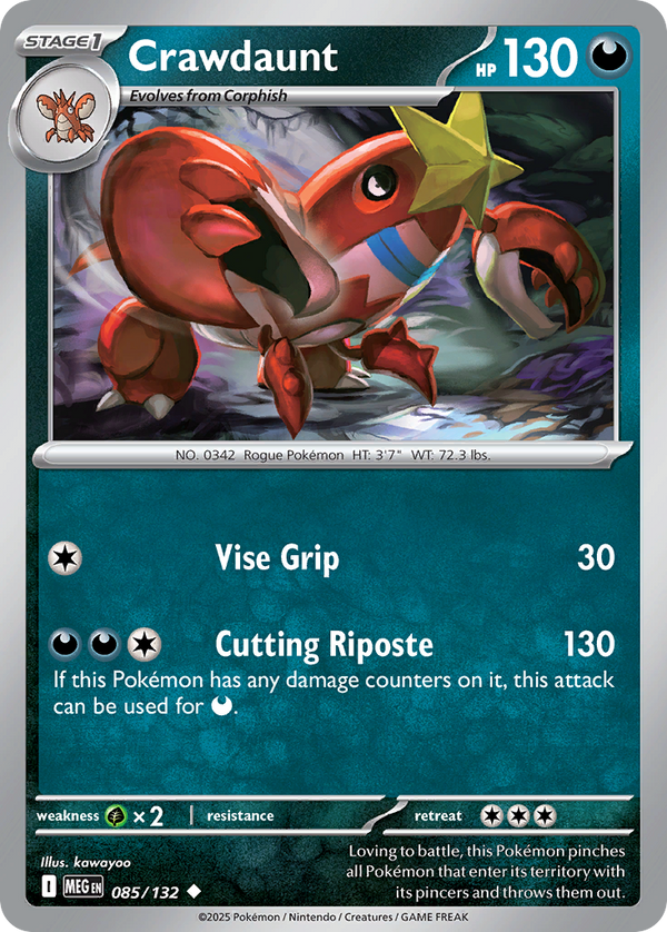Crawdaunt - Mega Evolution SET-85