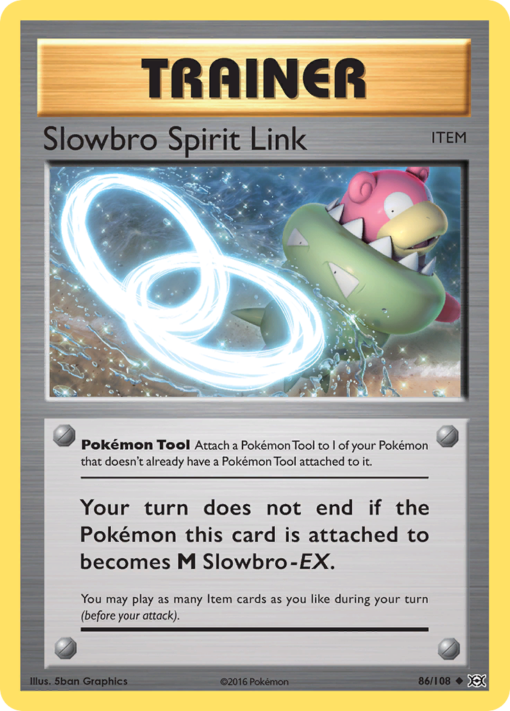 Slowbro Spirit Link - Evolutions SET-86