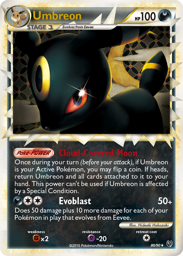 Umbreon - HS Undaunted SET-86