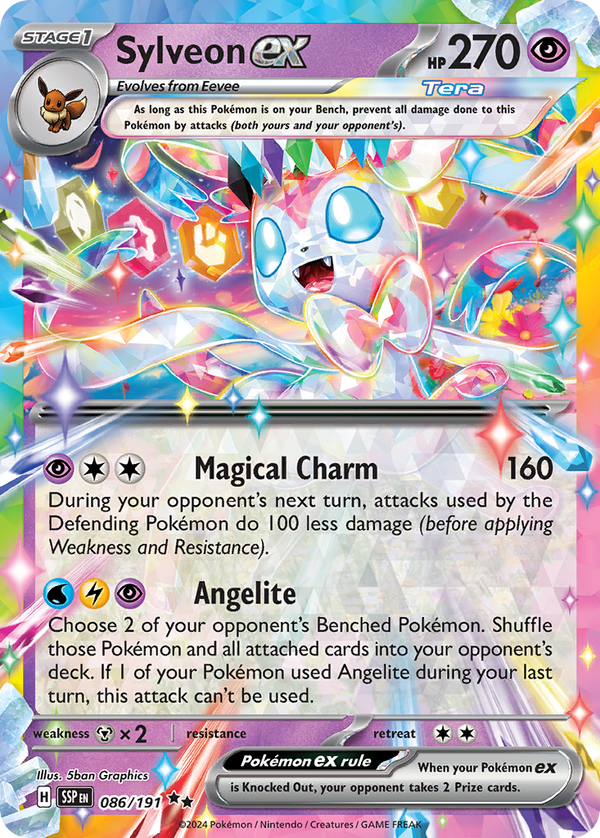 Sylveon EX - Surging Sparks SET-86