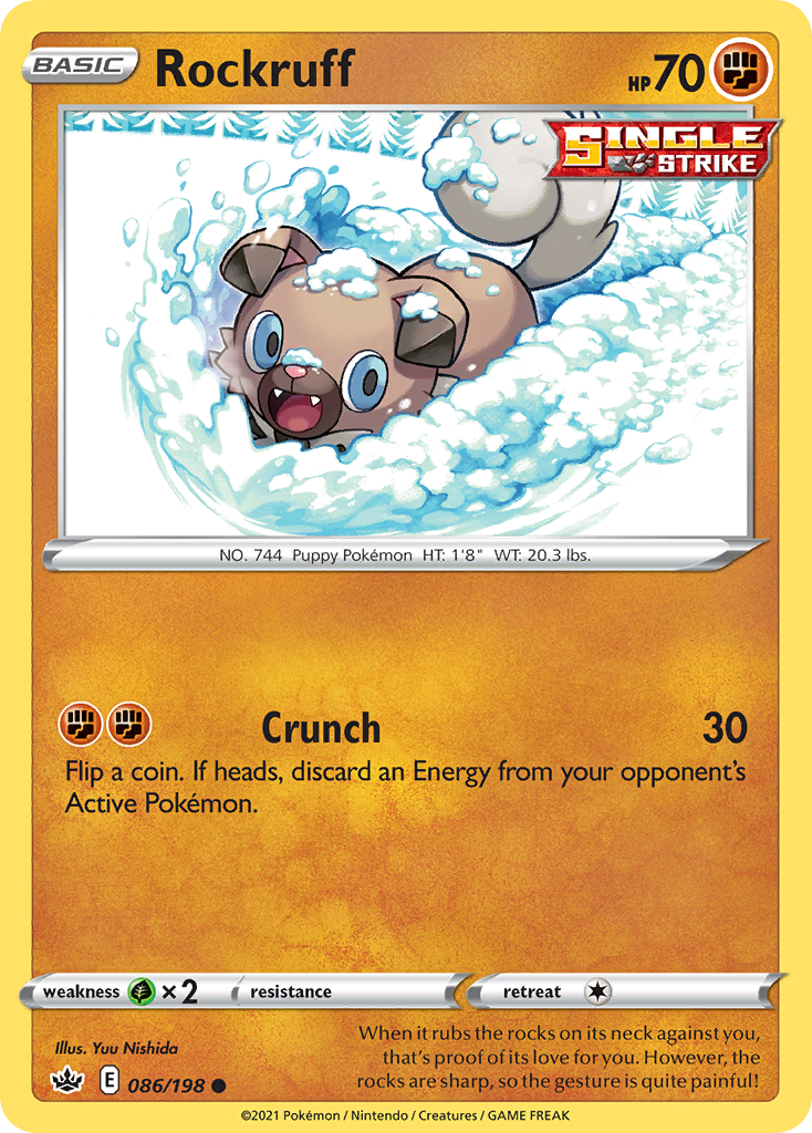 Rockruff - Chilling Reign SET-86