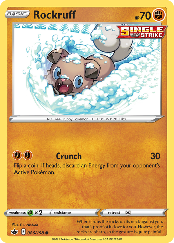 Rockruff - Chilling Reign SET-86