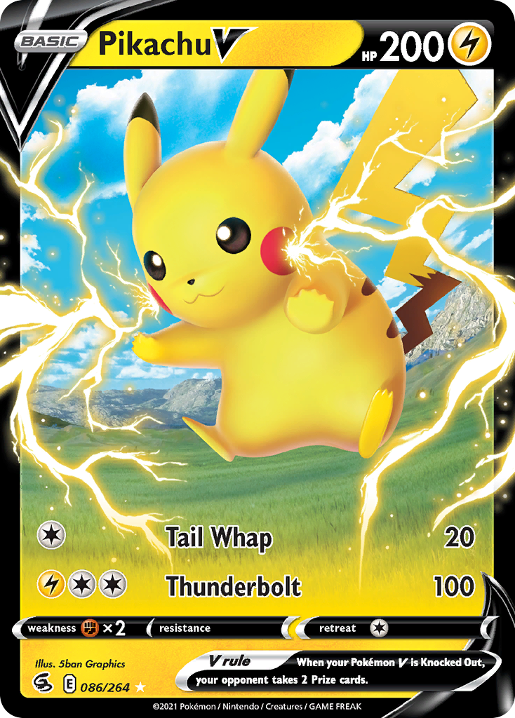 Pikachu V - Fusion Strike SET-86