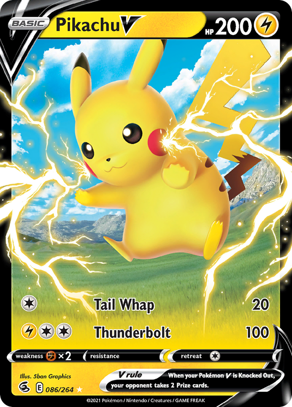 Pikachu V - Fusion Strike SET-86