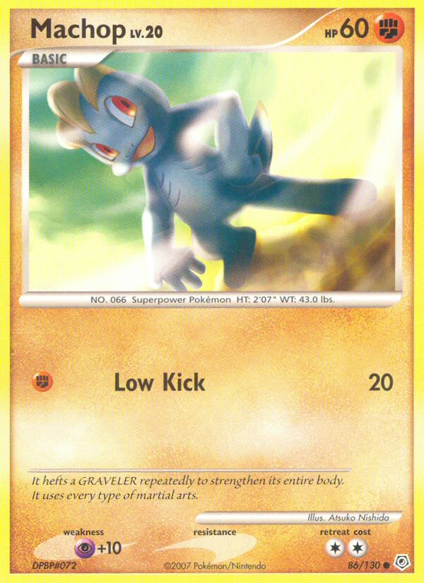Machop - Diamond & Pearl SET-86