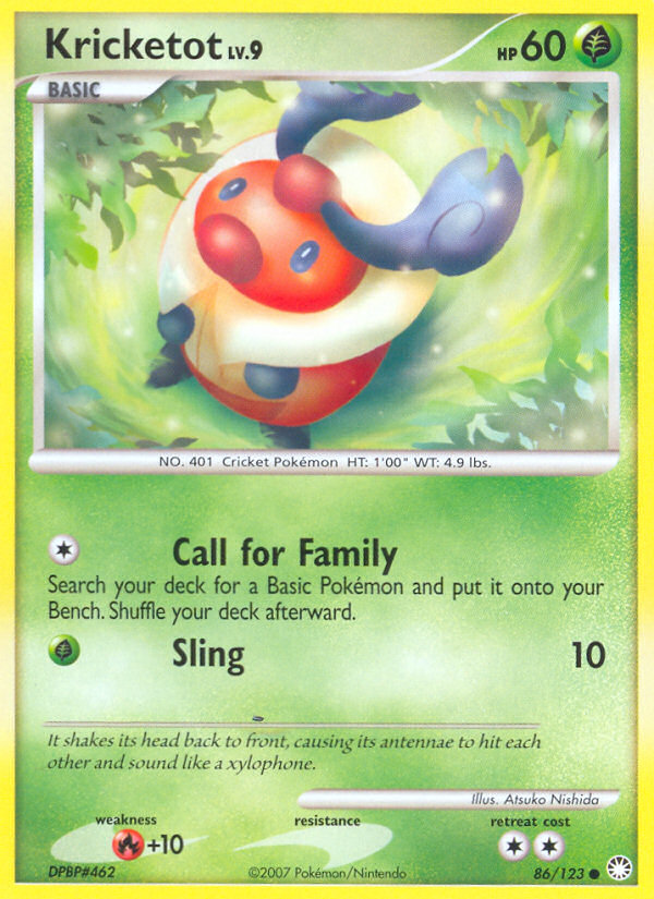 Kricketot - Mysterious Treasures SET-86