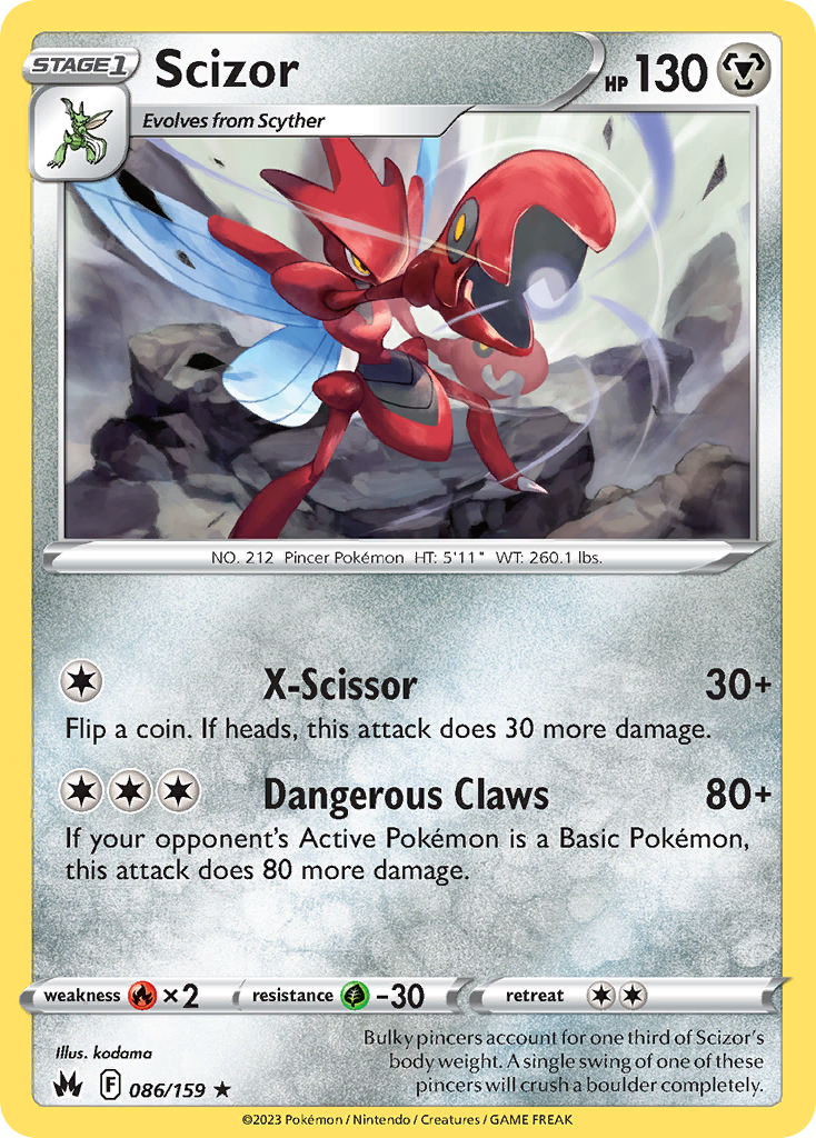 Scizor - Crown Zenith SET-86