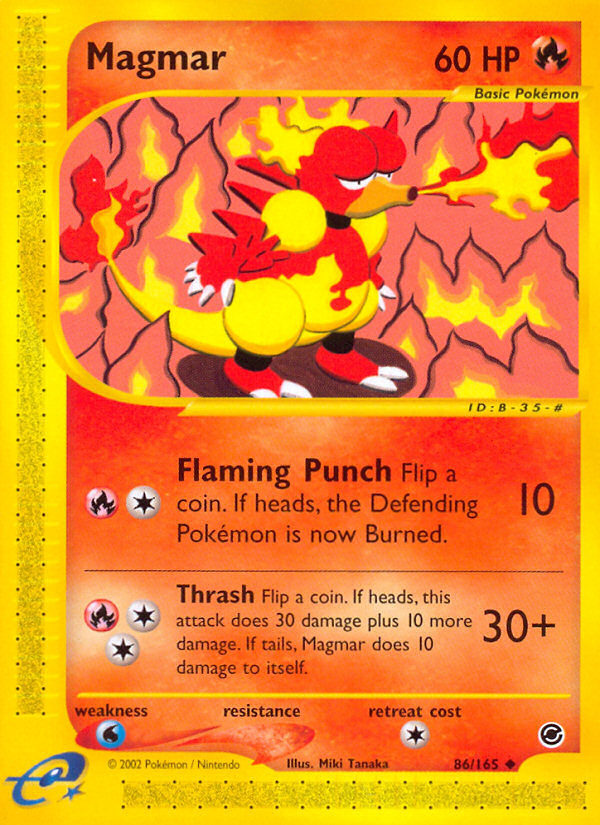 Magmar - Expedition Base Set SET-86