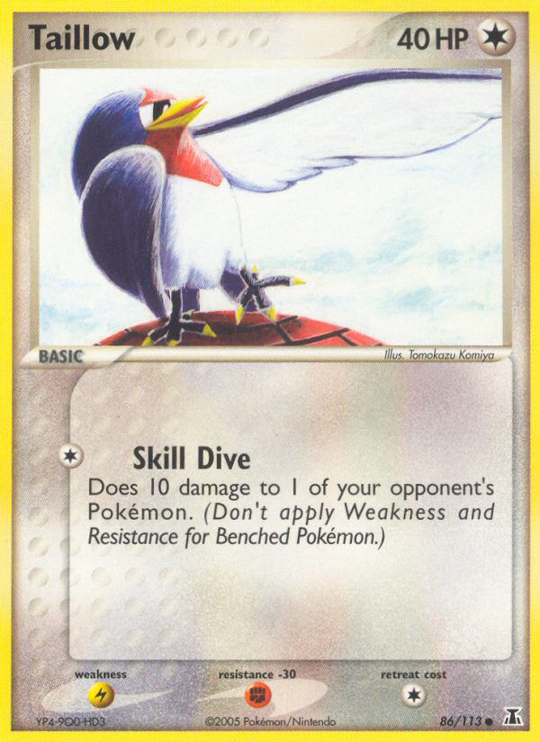 Taillow - Delta Species SET-86
