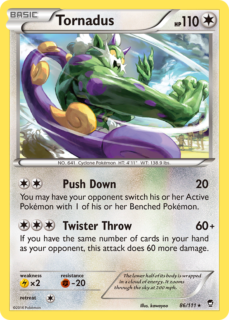 Tornadus - Furious Fists SET-86
