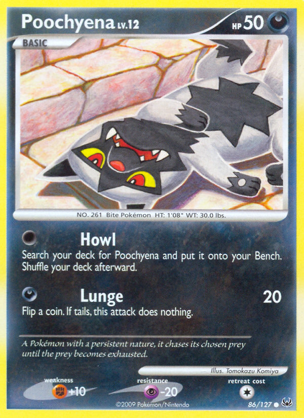 Poochyena - Platinum SET-86