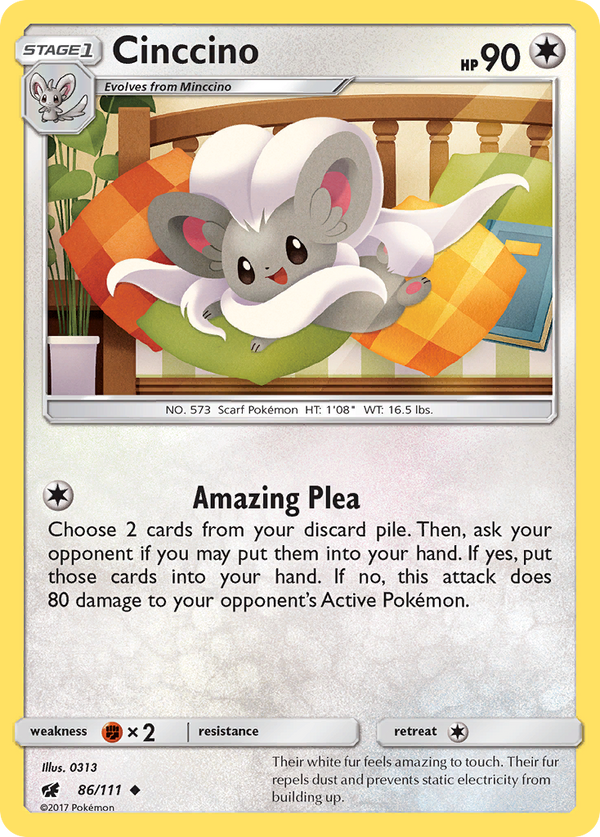 Cinccino - Crimson Invasion SET-86
