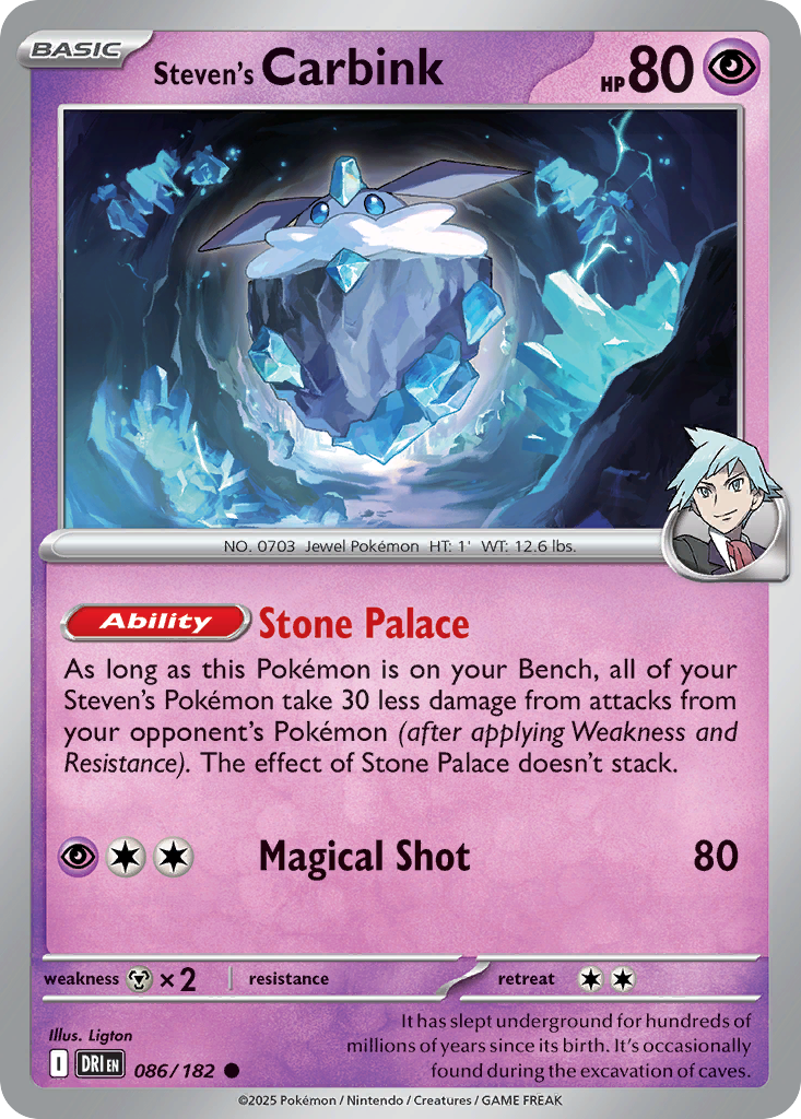 Steven's Carbink - Destined Rivals SET-86