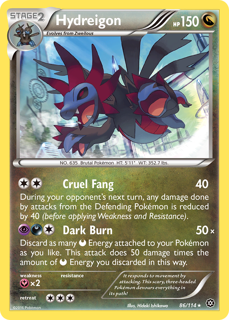 Hydreigon - Steam Siege SET-86