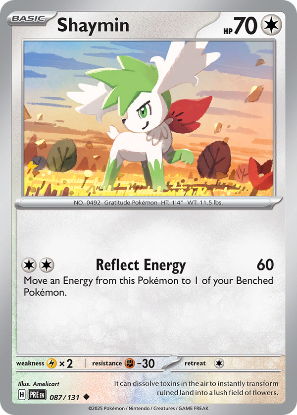 Shaymin - Prismatic Evolutions SET-87