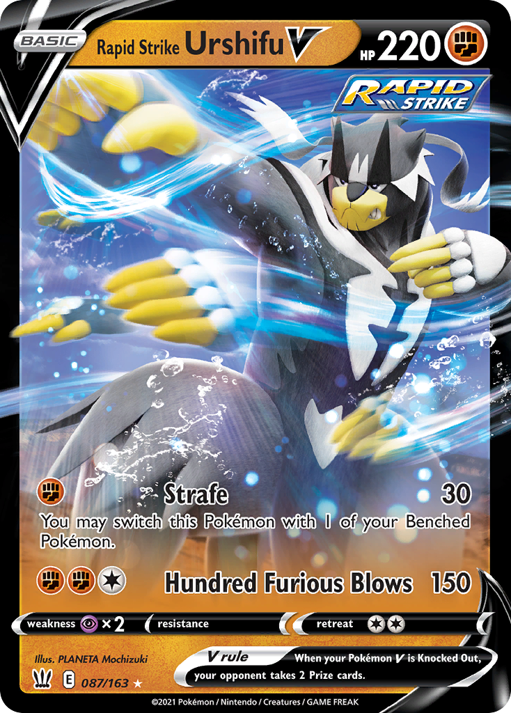 Rapid Strike Urshifu V - Battle Styles SET-87