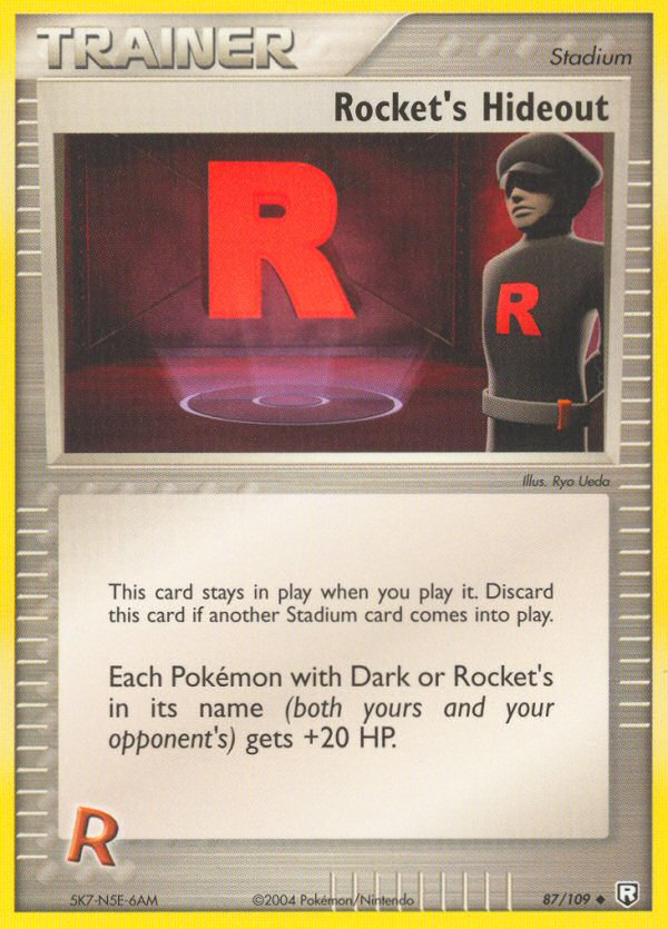 Rocket's Hideout - Team Rocket Returns SET-87