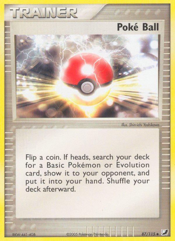 Poke Ball - Unseen Forces SET-87
