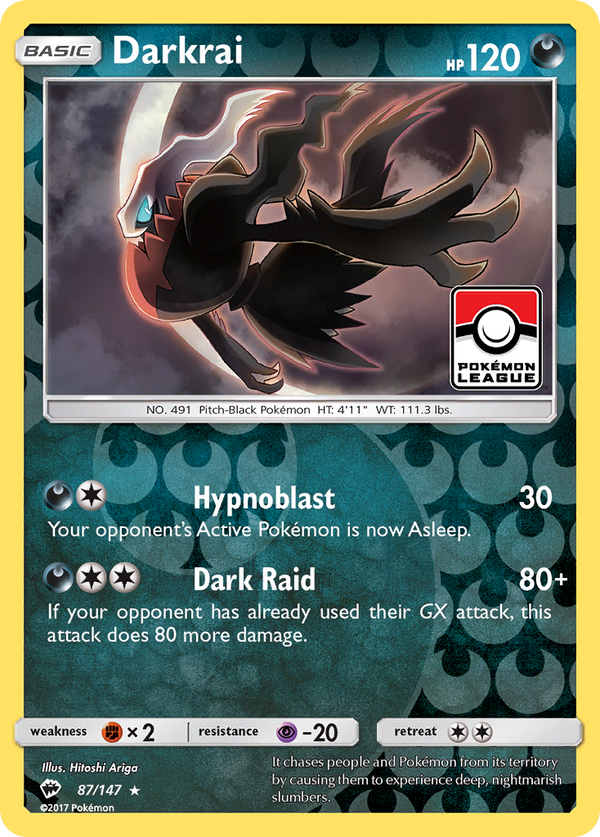 Darkrai - Burning Shadows SET-87