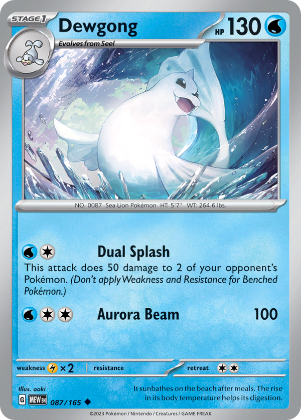 Dewgong - 151 SET-87