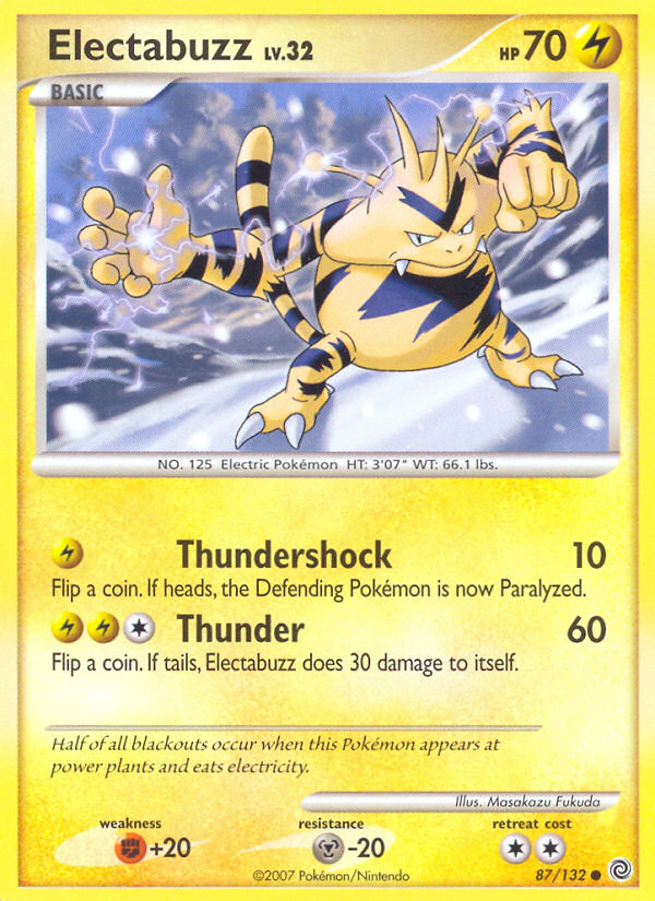 Electabuzz - Secret Wonders SET-87