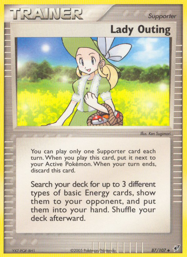 Lady Outing - Deoxys SET-87