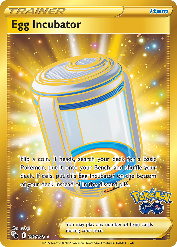 Egg Incubator - Pokemon GO SET-87